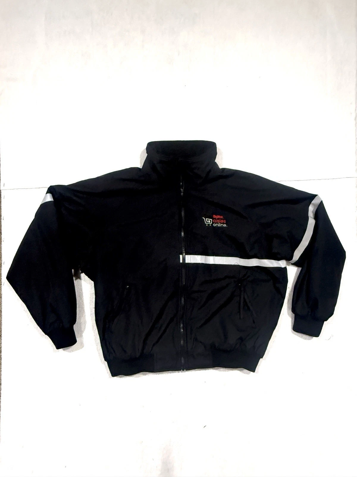Hyvee Aisles Online Official Emloyee Winter Insulated Jacket Men XL Black RARE