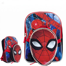 Backpack Spider-Man And Detachable Lunchbox - 15" - Webbed Wonder - Adjus