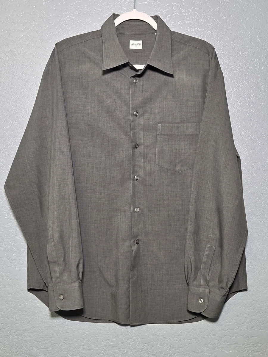 Armani Collezioni Classic Fit Dress Shirts for Men for sale | eBay