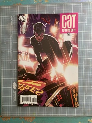 Catwoman #59 Adam Hughes Cover DC Comics 2002 Pfeifer Lopez NM+