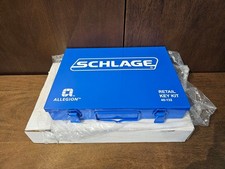 NEW SCHLAGE LOCK 40-132 KEYING KIT DELUXE SET WITH METAL STORAGE BOX 1061746