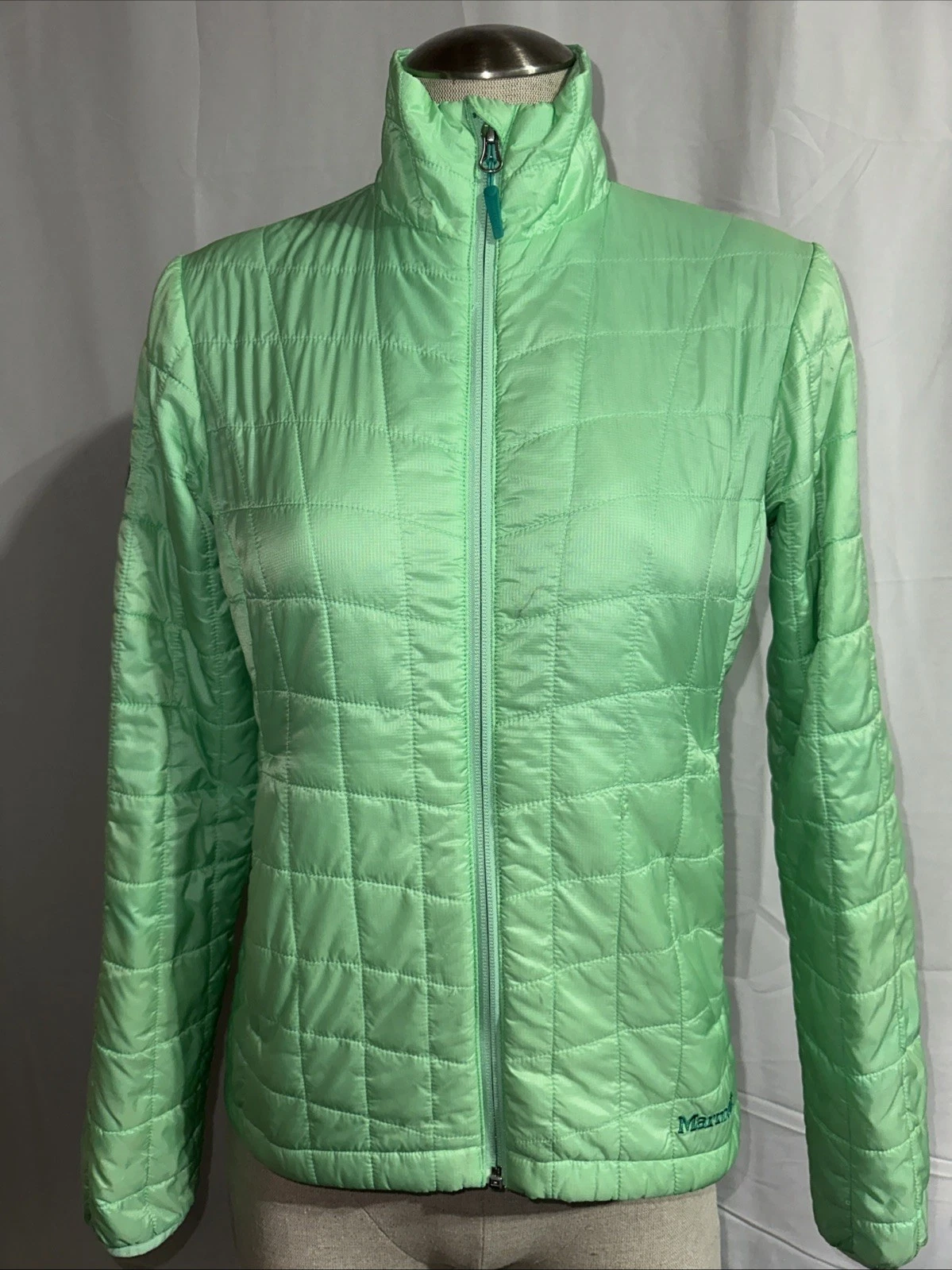 Marmot Primaloft Puffer Jacket Lightweight Women’s Size XS Green