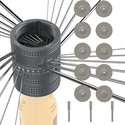 SONNLER Tungsten Electrode Sharpener Grinder Head,TIG Welding Tool Silver