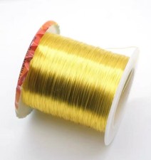 0.2-1.0mm 600-30 meters/roll Golden Copper Wire Jewelry Making DIY