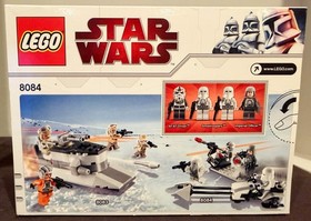 LEGO STAR WARS 8083 Rebel Trooper Battle Pack & 8084 Snowtrooper Battle Pack NIB