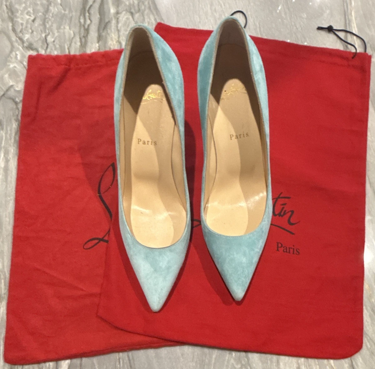 Christian Louboutin Blue Heels for Women for sale | eBay