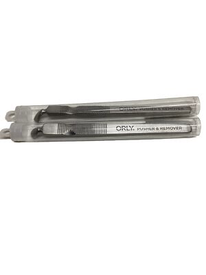 ORLY GelFx Nail - Cuticle Pusher & Remover Lot Of 2 New