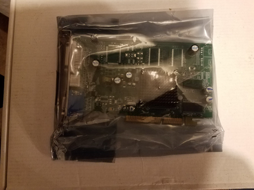 Sapphire ATI Radeon 9600SE 128MB DDR AGP 8x VGA DVI TV out Video Card - Picture 3 of 6