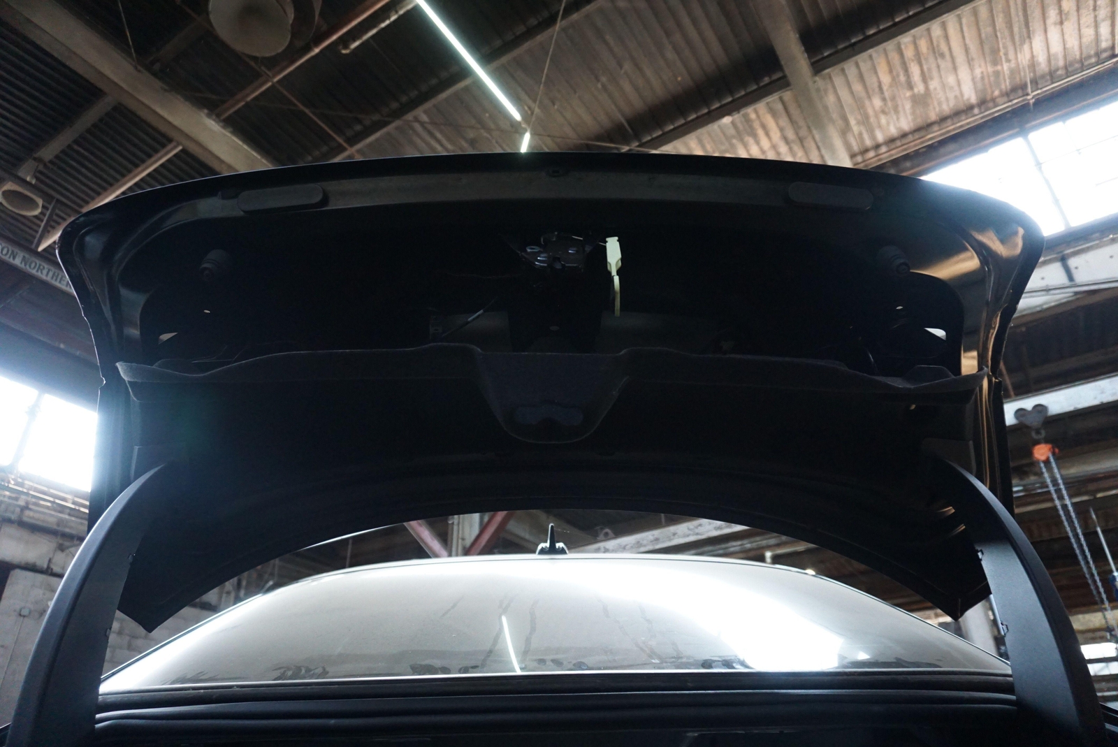 Rear Trunk Lid Deck Panel Black 673004651 Maserati Ghibli M157 2014-17+ *Note