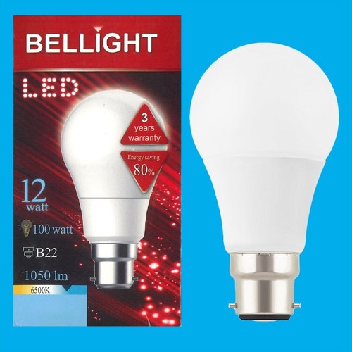 12 Lampadine A Candela 40W, Attacco BC B22, Trasparenti, Filamento, Dimmabili, 2700K