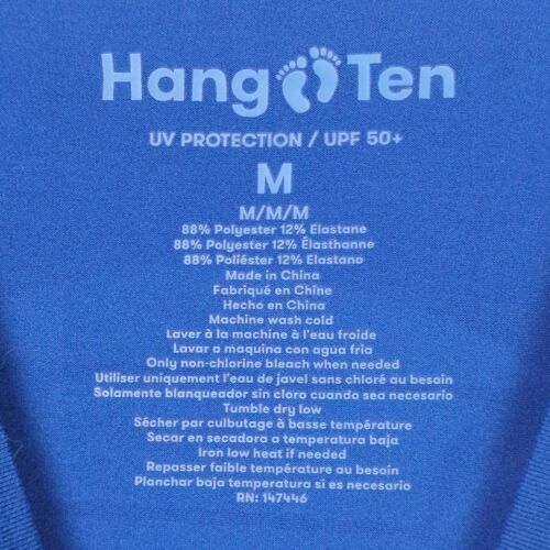 Hang Ten T-shirt uomo manica lunga sole media protezione UV 50+ - Foto 10 di 10