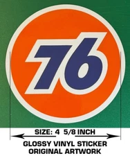 UNION 76 HIGH PERFORMANCE MOTOR OIL - VINTAGE RACING - DRAG - SCCA - PERFORMANCE