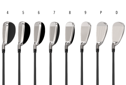 Cleveland Launcher XL Halo Irons - Graphite Shafts - Picture 7 of 10