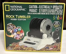 National Geographic 52188762 Hobby Rock Tumbler Kit -Brand New Read Description