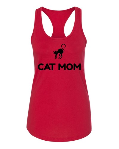 Canotta mamma gatto simpatica maglietta amante dei gatti divertente gatto mamma regalo festa della mamma maglietta - Foto 9 di 11