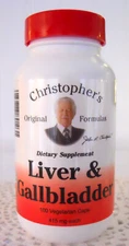 Dr. Christopher's Original Formulas Liver & Gallbladder Formula 100 veg caps