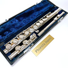 Yamaha YFL-31 Flute Silver Plated Headjoint with Hard Case Student Band