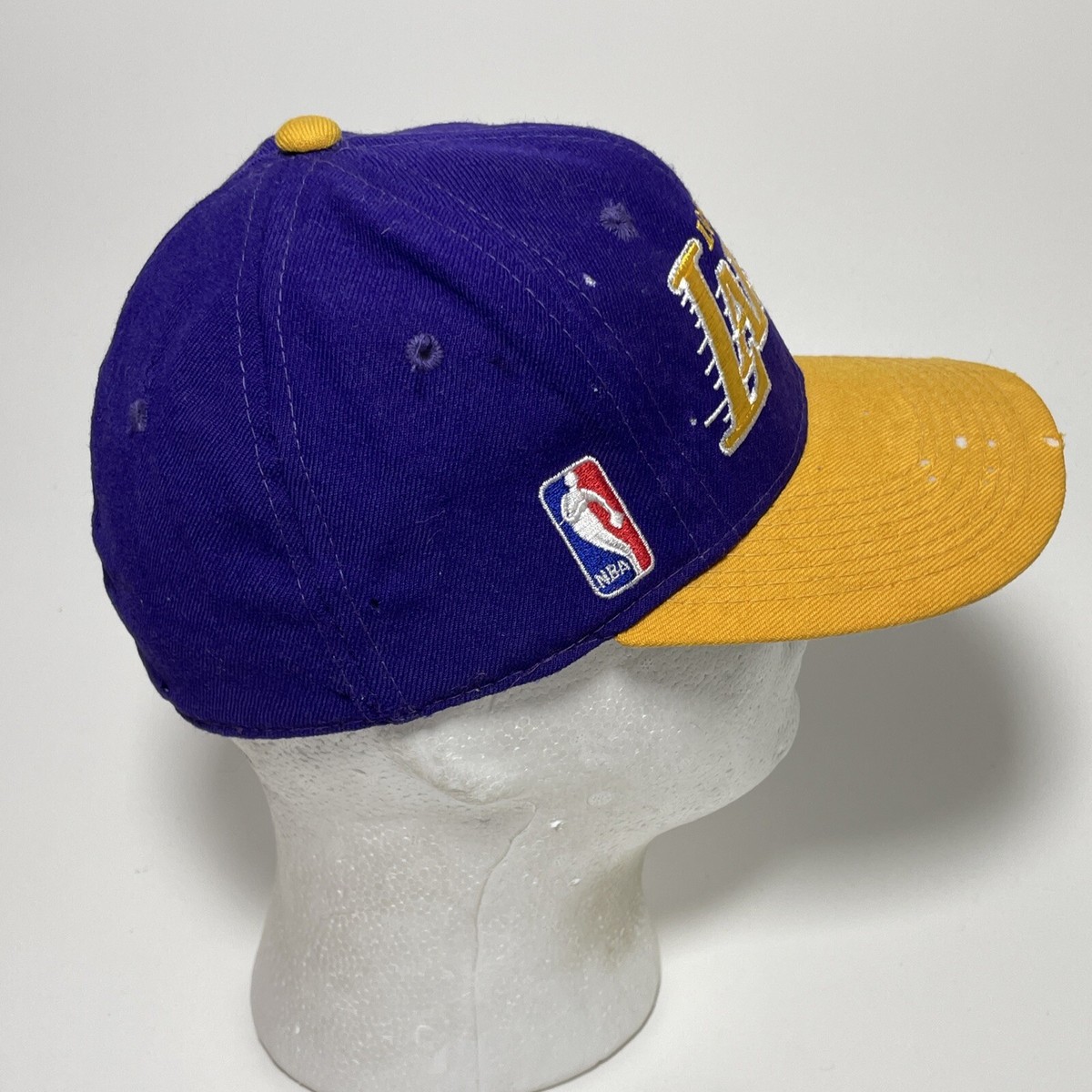 Vintage Los Angeles Lakers Hat Cap Motion Sz 6 3/4 Sports 