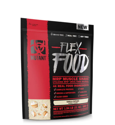 MUTANT FLEX FOOD MRP Muscle Shake Utilizing RFM (Real Food Macros) 20 Servings