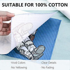 Sublimation HTV for Dark Fabric/Light Fabric - Matte Sublimation Vinyl 12" X 5FT