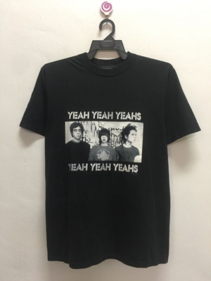 Rare Yeah Yeah Yeahs Band Tour Short Sleeve Collection T-shirt