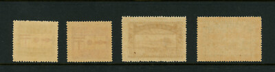 Japan Scott # 163 164 165 166 VF OG NH MNH Stamps Cat not priced