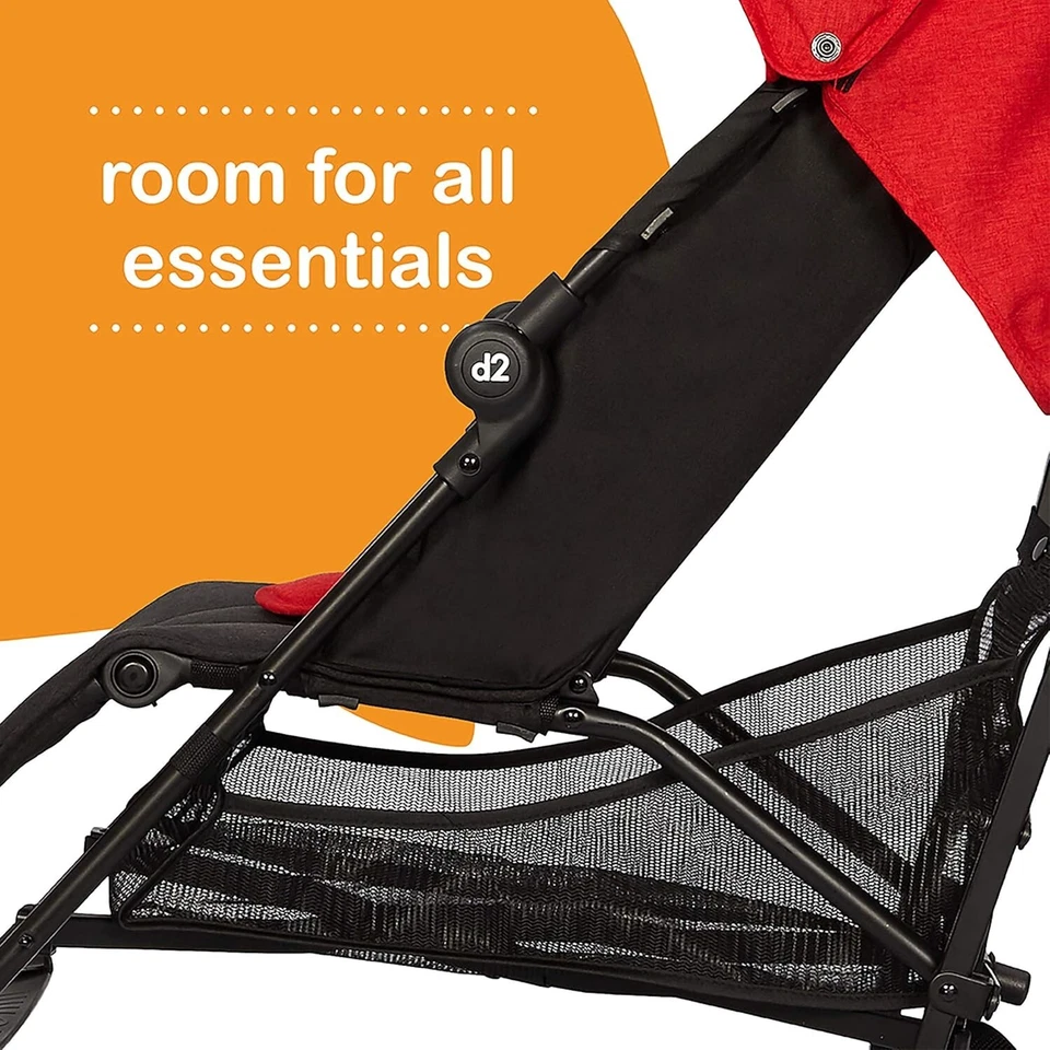 Diono Two2Go Lightweight Stroller, Red (1-Pack) This is for 1 stroller in Red - Image 4 of 4