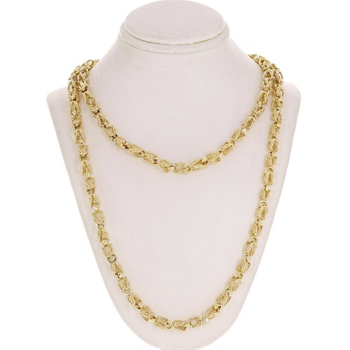 Men's 10k Yellow Gold Turkish Link 