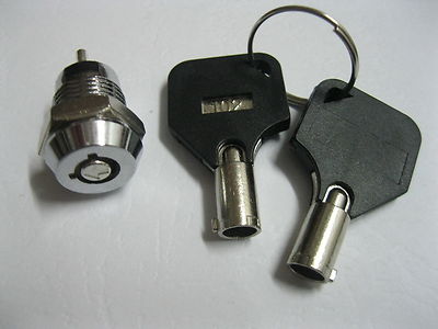 6 pcs Key Switch ON/OFF Lock Switch with Plastic Handle New | eBay