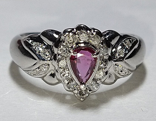 Pt900 ルビー 0.68ct トップ 2.76g 【公式通販】 Pt900 ルビー 0.68ct トップ 2.76g 【公式通販】