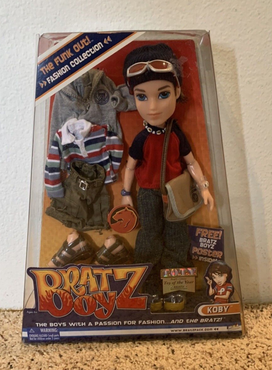 2004 Bratz Boyz Funk Out Collection Koby TOTY AWARD (Toy of the