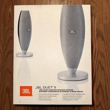 JBL DUET II TWO-PIECE DESKTOP SPEAKER SYSTEM - Parts Only