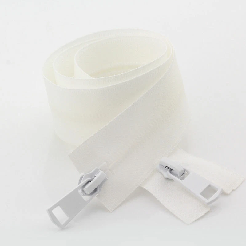 60-150cm Open Ended Nylon Zips Heavy Duty Invisible Zipper For Sewing & Crafts - Image 4 of 4