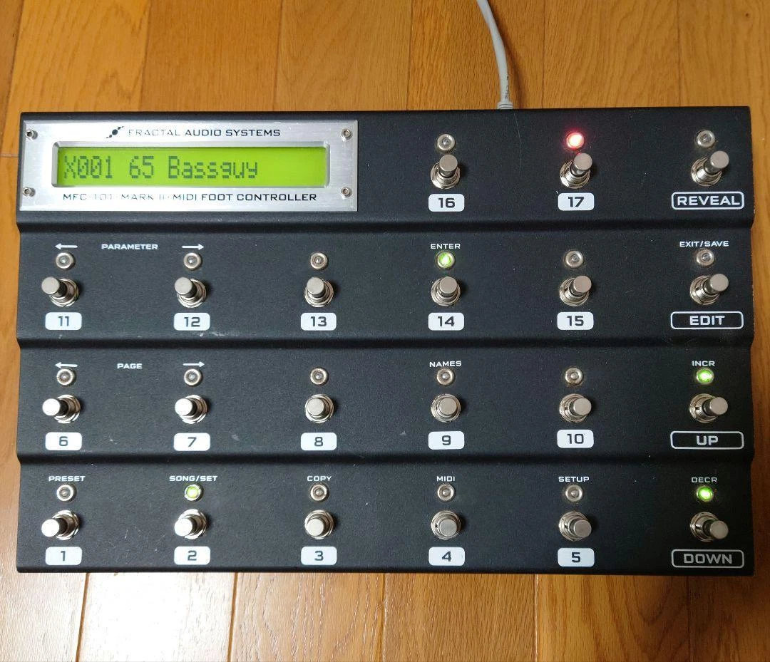 Fractal Audio Systems MFC-101 MARK II Foot Controller Used | eBay