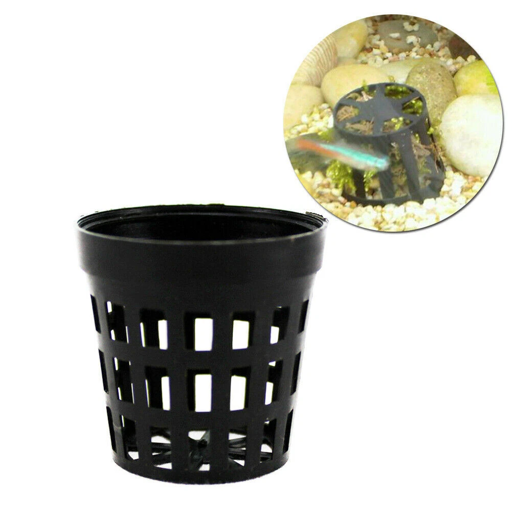 Mesh aquarium 2025 plant pots