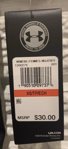 Under Armour Heatgear Women's Black Tank Top Size XS Meshlike Straps Racerback - Picture 2 of 16