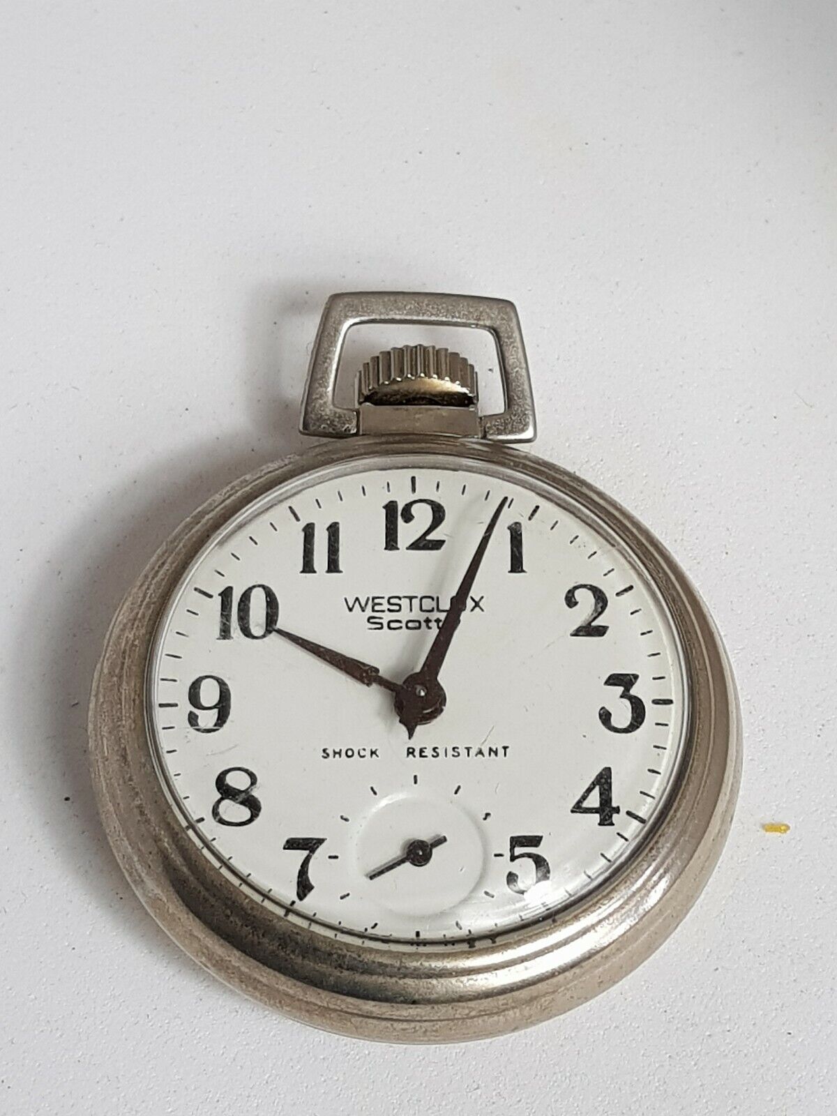 Vintage Westclox Scotty Pocket Watch