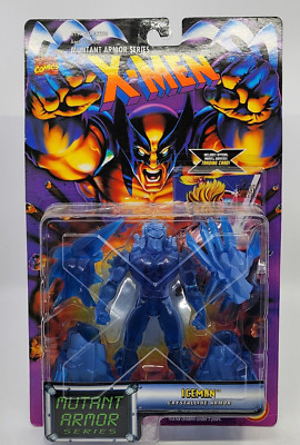 Iceman  Crystalline Armor Toy Biz  Marvel Comics X-Men Mutant Armor Series 43200