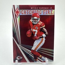 2019 Panini Phoenix - Mecole Hardman Jr. /299 Catching Fire Red Chiefs
