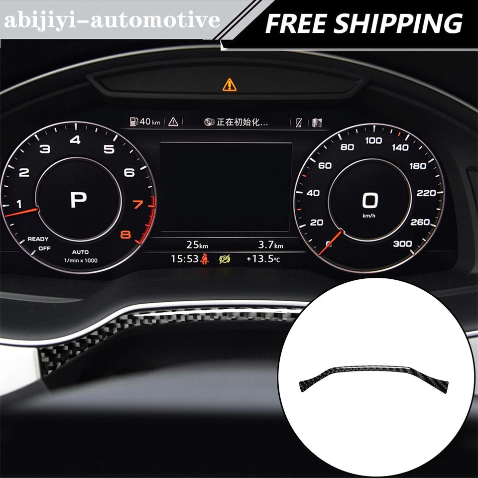 Kit de cubierta interior completo de fibra de carbono 60 piezas para Audi Q7 AQ7 4M 2016-2019 Foto 4 de 4