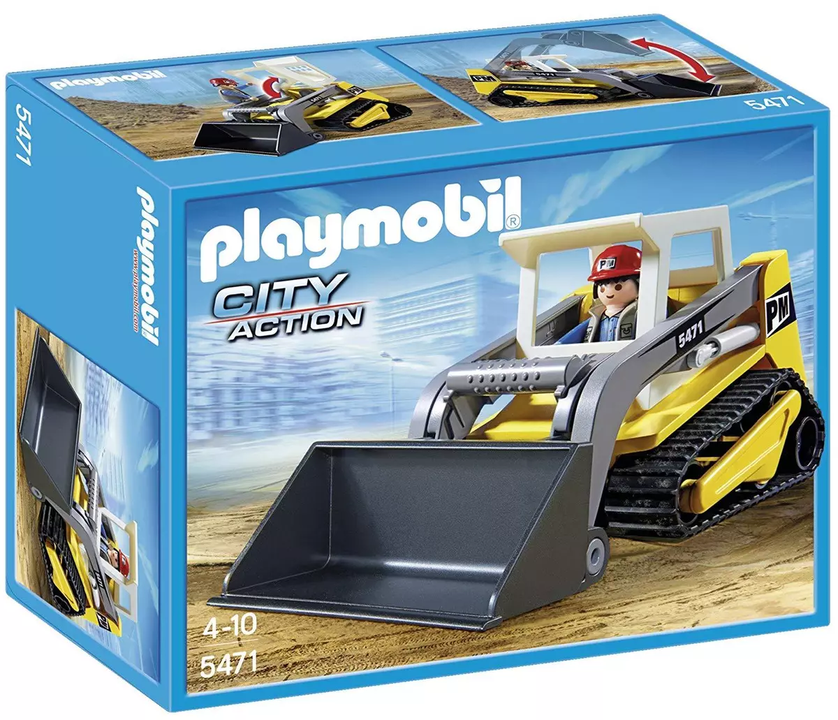 Bare syndrome Migration PLAYMOBIL 5471 Compact Excavator New sealed OOP | eBay