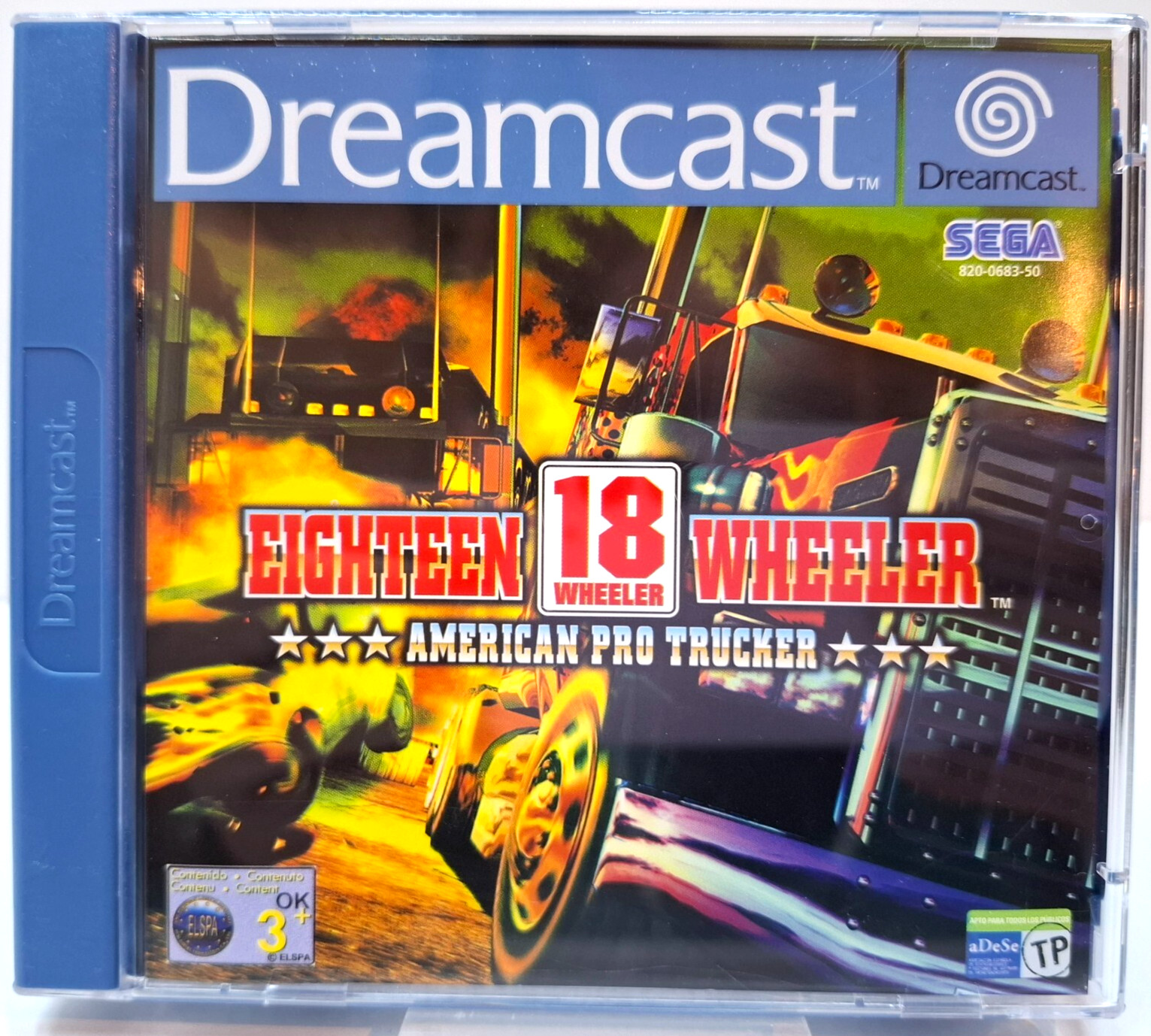 Eighteen 18 Wheeler American Pro Trucker - Juego Dreamcast - PAL-DC - Como nuevo