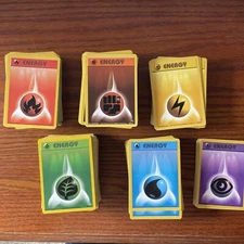 400+ Retro Pokemon Energy Cards (Base Set - Neo Gen)