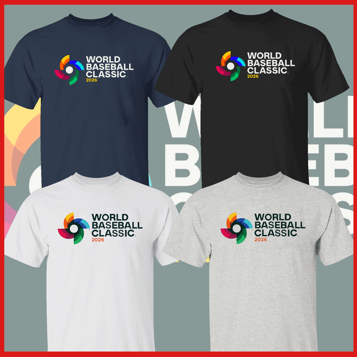 激レア！WBC2006 WORLD BASEBALL CLASSIC Tシャツ！ HOT NEW!!! 2026 World Baseball Classic T Shirt Size S-3XL | eBay