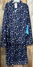 Star Wars 2 Pc Pajama Sleep Set Blue Long Sleeve Sleep Set Disney Youth 9/10