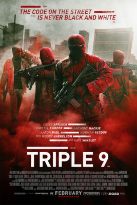 Triple 9 Movie Art Wall Indoor Room Outdoor - POSTER 20x30