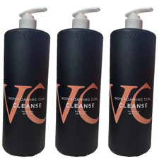 3 Vicious Curl Non-Foaming Curl Cleanse for All Curls 33 oz ea 730 bl