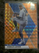 Paulo Lopez 2021 Mosaic  Baseball Prizm #199
