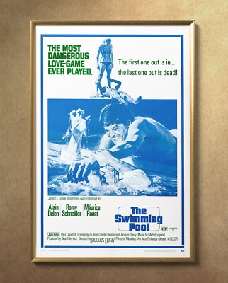 The Swimming Pool La Piscine 1969 Movie Poster 24''x36'' Glossy Unframed 6920