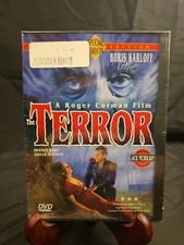 The Terror DVD, 1963 Jack Nicholson, Boris Karloff Sealed Snap Case